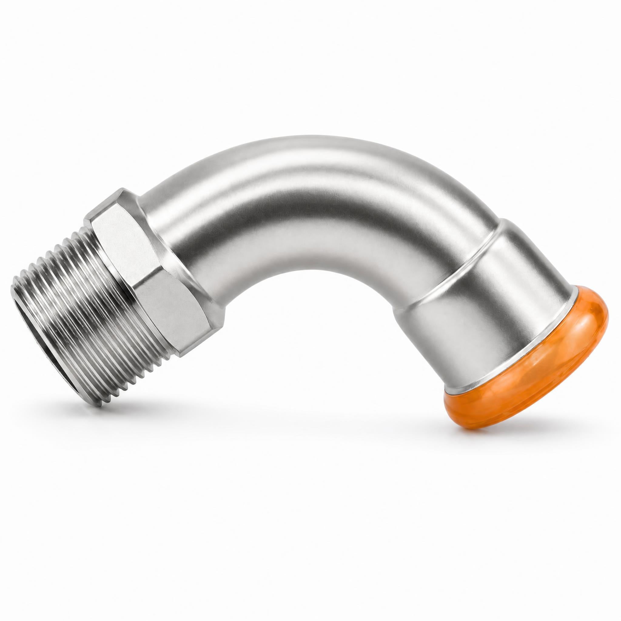 Bogen 90° mit AG R
