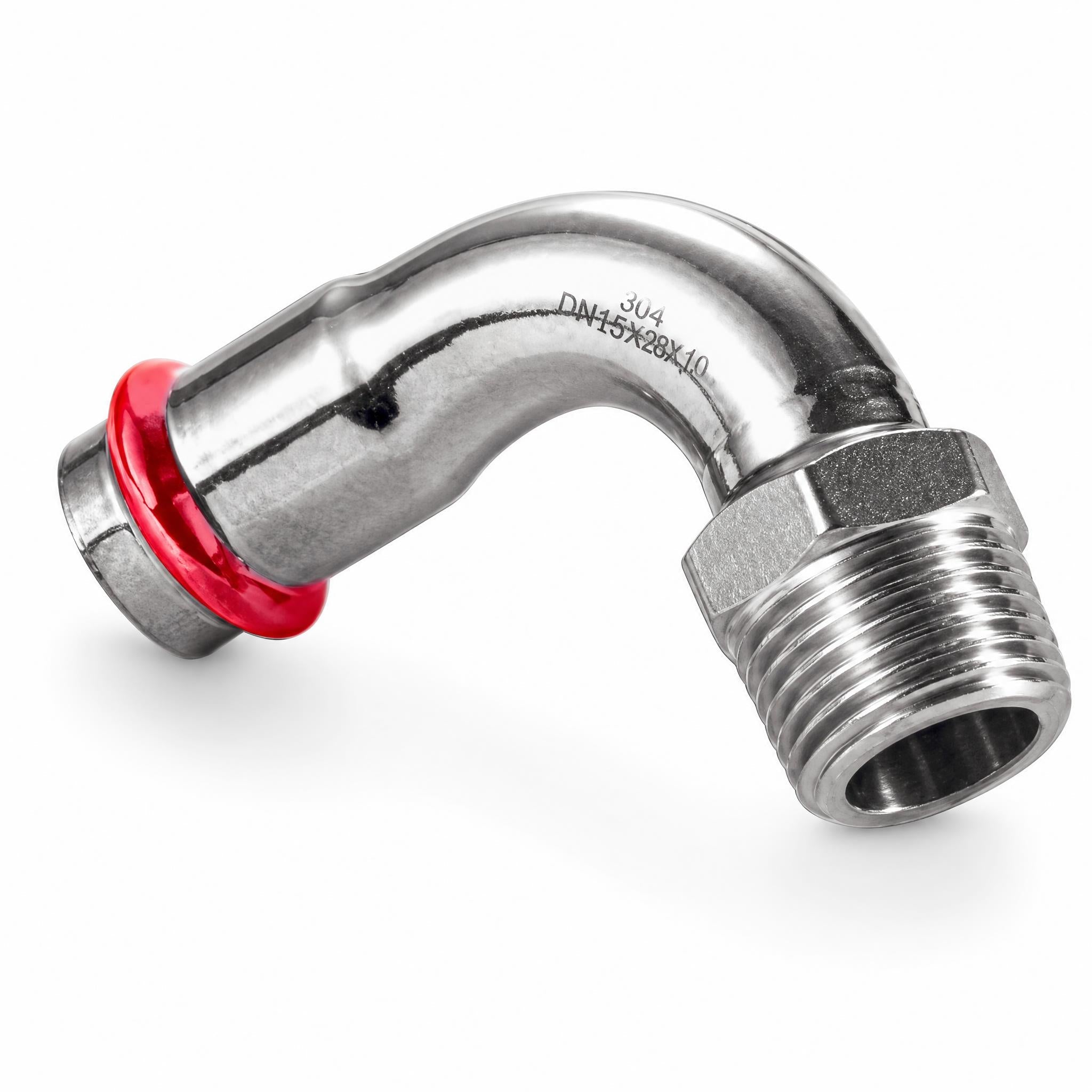 Bogen 90° mit AG R